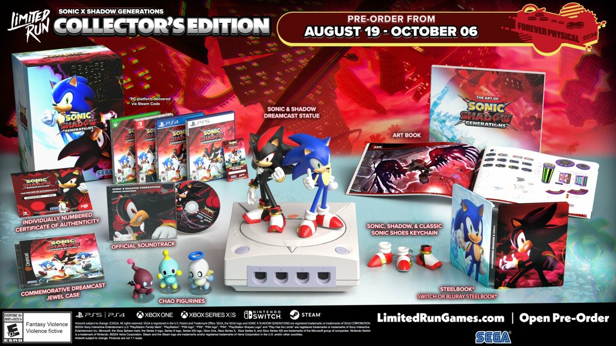 Sonic X Shadow Generations Deluxe Edition Overview and Launch Details